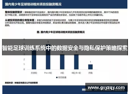 智能足球训练系统中的数据安全与隐私保护策略探索
